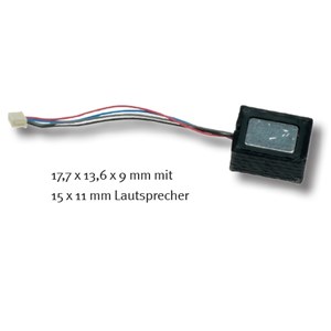 U32016 (R-) Kompakt Moduł dźwięk. microSUSI 17,7x1