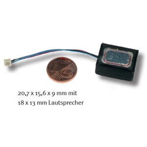 U32025 (R-) Kompakt Moduł dźwięk. microSUSI  pusty