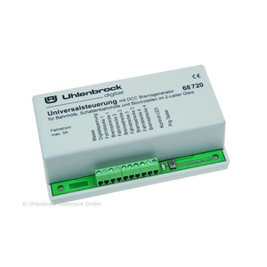 U68720 (R-) Uniwersalny sterownik do makiet DC