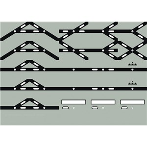U69091 (R-) Track-Control Symbole rozjazdów (folia