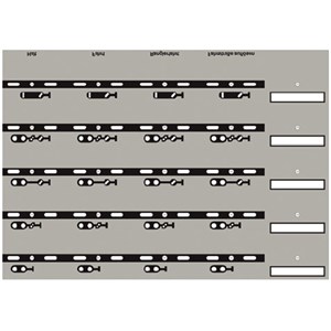 U69096 (R-) Track-Control Symbole sygnalizac., lew